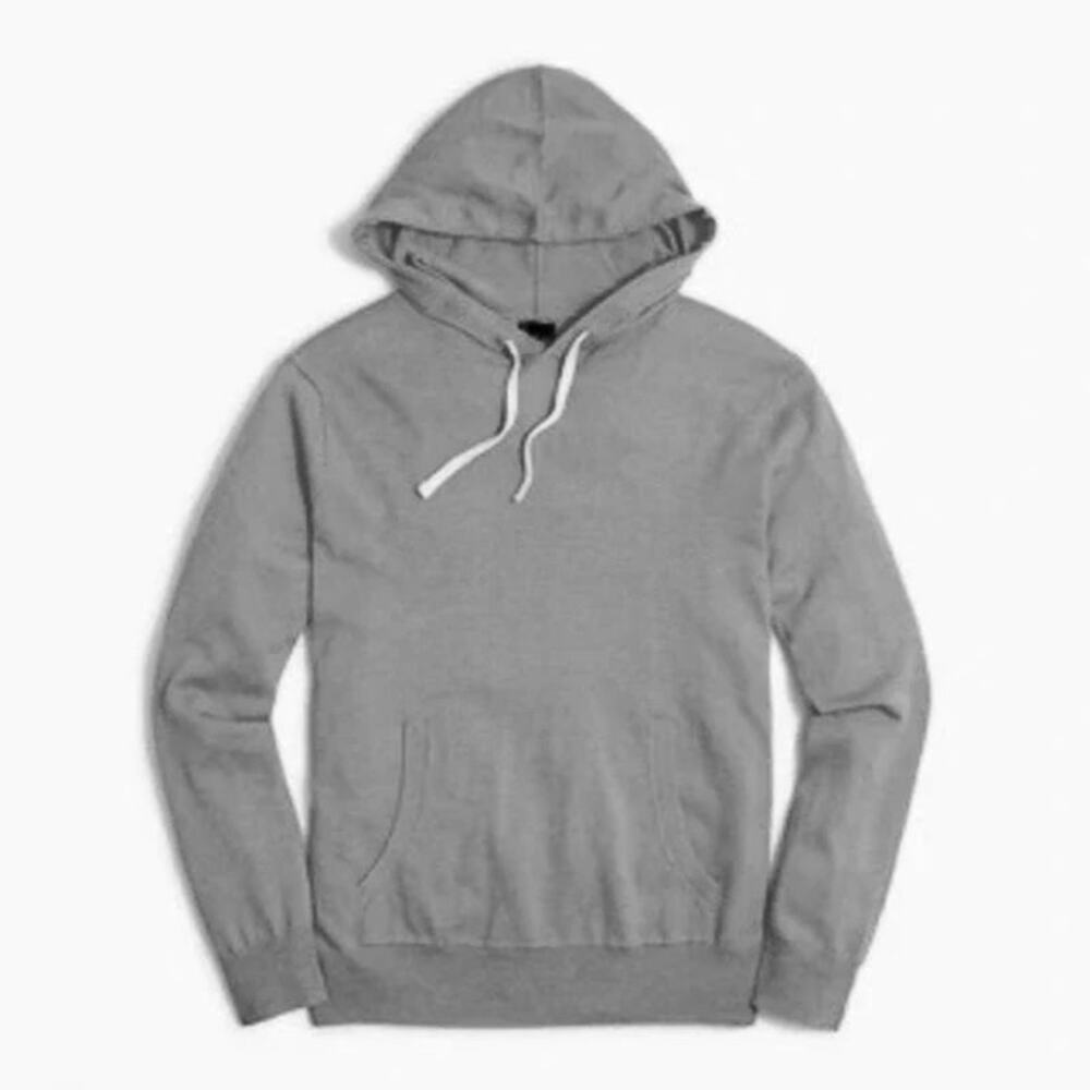 Original Paperbacks NWT Gunmetal Grey Sweatshirt Drawstring Hoodie Size XL